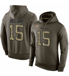 NFL Nike Chicago Bears 15 Josh Bellamy Green Salute To Service Mens Pullover Hoodie NFL Nike Chicago Bears 15 Josh Bellamy Green Salute To Service Mens Pullover Hoodie