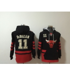 Men Chicago Bulls #11 Demar Derozan Pullover NBA Hoodie Men Chicago Bulls #11 Demar Derozan Pullover NBA Hoodie