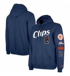 Men Los Angeles Clippers Navy 2023 24 City Edition Pullover Hoodie Men Los Angeles Clippers Navy 2023 24 City Edition Pullover Hoodie