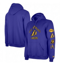 Men Los Angeles Lakers Purple 2023 24 City Edition Pullover Hoodie Men Los Angeles Lakers Purple 2023 24 City Edition Pullover Hoodie