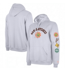 Men San Antonio Spurs White 2023 24 City Edition Pullover Hoodie Men San Antonio Spurs White 2023 24 City Edition Pullover Hoodie