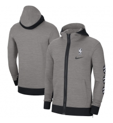 Men Nike Toronto Raptors Heathered Charcoal Authentic Showtime Performance Full Zip Hoodie Jacket Men Nike Toronto Raptors Heathered Charcoal Authentic Showtime Performance Full Zip Hoodie Jacket