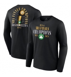 Men Boston Celtics Black 2024 Finals Champions Fade Away Jumper Roster Signature Long Sleeve T Shirt Men Boston Celtics Black 2024 Finals Champions Fade Away Jumper Roster Signature Long Sleeve T Shirt