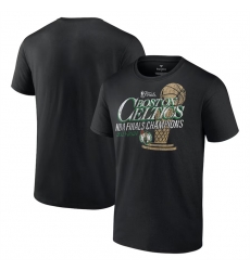 Men Boston Celtics Black 2024 Finals Champions Fast Break Finish Trophy T Shirt Men Boston Celtics Black 2024 Finals Champions Fast Break Finish Trophy T Shirt