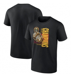 Men Denver Nuggets Black 2023 Champions Slam Graphic T Shirt Men Denver Nuggets Black 2023 Champions Slam Graphic T Shirt