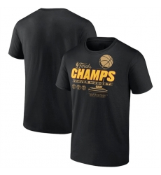 Men Denver Nuggets Black Champions T Shirt Men Denver Nuggets Black Champions T Shirt
