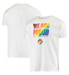 Men Golden State Warriors 2022 White We Are Proud T Shirt Men Golden State Warriors 2022 White We Are Proud T Shirt