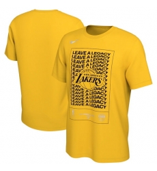 Los Angeles Lakers Men T Shirt 080 Los Angeles Lakers Men T Shirt 080