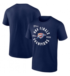 Men Oklahoma City Thunder Navy 2025 Finals Champions Offensive Rebound T Shirt Men Oklahoma City Thunder Navy 2025 Finals Champions Offensive Rebound T Shirt