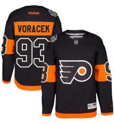 Flyers #93 Jakub Voracek Black 2017 Stadium Series Stitched NHL Jersey Flyers #93 Jakub Voracek Black 2017 Stadium Series Stitched NHL Jersey