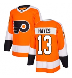 Men Kevin Hayes #13 Philadelphia Flyers Authentic Stitched Jersey Orange NHL Jersey Men Kevin Hayes #13 Philadelphia Flyers Authentic Stitched Jersey Orange NHL Jersey