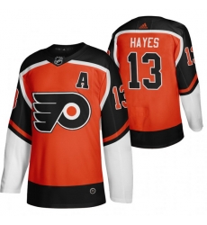 Men Philadelphia Flyers 13 Kevin Hayes Orange Adidas 2020 21 Reverse Retro Alternate NHL Jersey Men Philadelphia Flyers 13 Kevin Hayes Orange Adidas 2020 21 Reverse Retro Alternate NHL Jersey