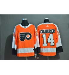 Men Philadelphia Flyers 14 Sean Couturier Orange Adidas Jersey Men Philadelphia Flyers 14 Sean Couturier Orange Adidas Jersey