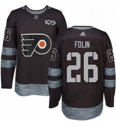 Mens Adidas Philadelphia Flyers 26 Christian Folin Authentic Black 1917 2017 100th Anniversary NHL Jersey Mens Adidas Philadelphia Flyers 26 Christian Folin Authentic Black 1917 2017 100th Anniversary NHL Jersey