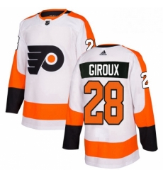 Mens Adidas Philadelphia Flyers 28 Claude Giroux Authentic White Away NHL Jersey Mens Adidas Philadelphia Flyers 28 Claude Giroux Authentic White Away NHL Jersey
