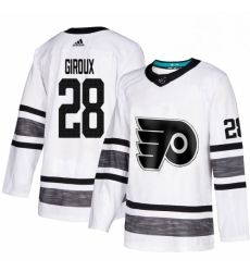 Mens Adidas Philadelphia Flyers 28 Claude Giroux White 2019 All Star Game Parley Authentic Stitched NHL Jersey Mens Adidas Philadelphia Flyers 28 Claude Giroux White 2019 All Star Game Parley Authentic Stitched NHL Jersey