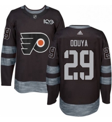 Mens Adidas Philadelphia Flyers 29 Johnny Oduya Authentic Black 1917 2017 100th Anniversary NHL Jersey Mens Adidas Philadelphia Flyers 29 Johnny Oduya Authentic Black 1917 2017 100th Anniversary NHL Jersey