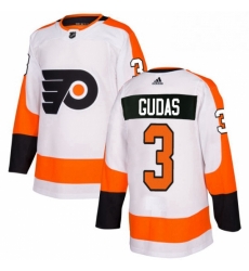 Mens Adidas Philadelphia Flyers 3 Radko Gudas Authentic White Away NHL Jersey Mens Adidas Philadelphia Flyers 3 Radko Gudas Authentic White Away NHL Jersey