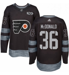 Mens Adidas Philadelphia Flyers 36 Colin McDonald Authentic Black 1917 2017 100th Anniversary NHL Jersey Mens Adidas Philadelphia Flyers 36 Colin McDonald Authentic Black 1917 2017 100th Anniversary NHL Jersey