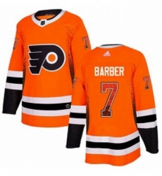 Mens Adidas Philadelphia Flyers 7 Bill Barber Authentic Orange Drift Fashion NHL Jersey Mens Adidas Philadelphia Flyers 7 Bill Barber Authentic Orange Drift Fashion NHL Jersey