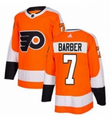 Mens Adidas Philadelphia Flyers 7 Bill Barber Authentic Orange Home NHL Jersey Mens Adidas Philadelphia Flyers 7 Bill Barber Authentic Orange Home NHL Jersey
