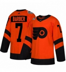 Mens Adidas Philadelphia Flyers 7 Bill Barber Orange Authentic 2019 Stadium Series Stitched NHL Jersey Mens Adidas Philadelphia Flyers 7 Bill Barber Orange Authentic 2019 Stadium Series Stitched NHL Jersey