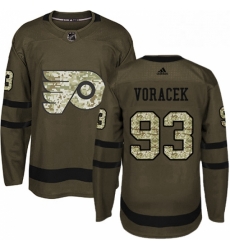 Mens Adidas Philadelphia Flyers 93 Jakub Voracek Authentic Green Salute to Service NHL Jersey Mens Adidas Philadelphia Flyers 93 Jakub Voracek Authentic Green Salute to Service NHL Jersey