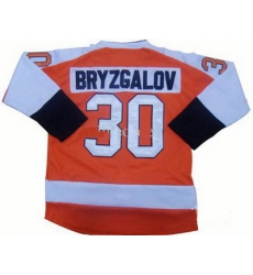 Philadelphia Flyers #30 Ilya Bryzgalov Orange Hockey Jersey Philadelphia Flyers #30 Ilya Bryzgalov Orange Hockey Jersey