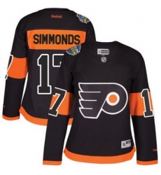 Flyers #17 Wayne Simmonds Black 2017 Stadium Series Womens Stitched NHL Jersey Flyers #17 Wayne Simmonds Black 2017 Stadium Series Womens Stitched NHL Jersey