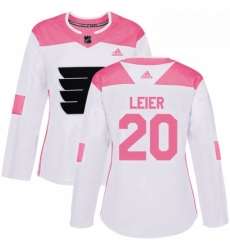 Womens Adidas Philadelphia Flyers 20 Taylor Leier Authentic WhitePink Fashion NHL Jersey Womens Adidas Philadelphia Flyers 20 Taylor Leier Authentic WhitePink Fashion NHL Jersey