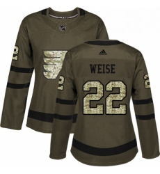 Womens Adidas Philadelphia Flyers 22 Dale Weise Authentic Green Salute to Service NHL Jersey Womens Adidas Philadelphia Flyers 22 Dale Weise Authentic Green Salute to Service NHL Jersey