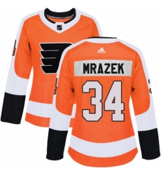 Womens Adidas Philadelphia Flyers 34 Petr Mrazek Premier Orange Home NHL Jersey Womens Adidas Philadelphia Flyers 34 Petr Mrazek Premier Orange Home NHL Jersey
