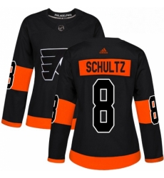 Womens Adidas Philadelphia Flyers 8 Dave Schultz Premier Black Alternate NHL Jersey Womens Adidas Philadelphia Flyers 8 Dave Schultz Premier Black Alternate NHL Jersey