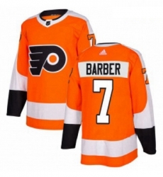 Youth Adidas Philadelphia Flyers 7 Bill Barber Authentic Orange Home NHL Jersey Youth Adidas Philadelphia Flyers 7 Bill Barber Authentic Orange Home NHL Jersey