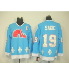 nhl quebec nordiques #19 sakic blue(ccm) C patch nhl quebec nordiques #19 sakic blue(ccm) C patch