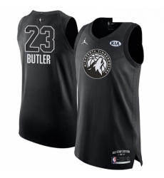 Mens Nike Jordan Minnesota Timberwolves 23 Jimmy Butler Authentic Black 2018 All Star Game NBA Jersey Mens Nike Jordan Minnesota Timberwolves 23 Jimmy Butler Authentic Black 2018 All Star Game NBA Jersey