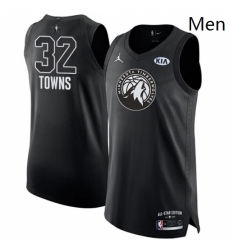 Mens Nike Jordan Minnesota Timberwolves 32 Karl Anthony Towns Authentic Black 2018 All Star Game NBA Jersey Mens Nike Jordan Minnesota Timberwolves 32 Karl Anthony Towns Authentic Black 2018 All Star Game NBA Jersey