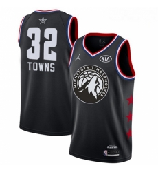 Mens Nike Minnesota Timberwolves 32 Karl Anthony Towns Black NBA Jordan Swingman 2019 All Star Game Jersey Mens Nike Minnesota Timberwolves 32 Karl Anthony Towns Black NBA Jordan Swingman 2019 All Star Game Jersey