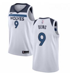Mens Nike Minnesota Timberwolves 9 Luol Deng Swingman White NBA Jersey Association Edition Mens Nike Minnesota Timberwolves 9 Luol Deng Swingman White NBA Jersey Association Edition
