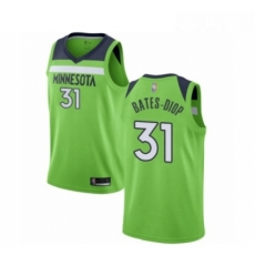Youth Minnesota Timberwolves 31 Keita Bates Diop Swingman Green Basketball Jersey Statement Edition Youth Minnesota Timberwolves 31 Keita Bates Diop Swingman Green Basketball Jersey Statement Edition