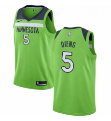 Youth Nike Minnesota Timberwolves 5 Gorgui Dieng Swingman Green NBA Jersey Statement Edition Youth Nike Minnesota Timberwolves 5 Gorgui Dieng Swingman Green NBA Jersey Statement Edition