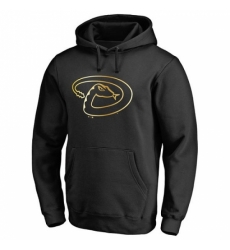 MLB Men Arizona Diamondbacks Gold Collection Pullover Hoodie Black MLB Men Arizona Diamondbacks Gold Collection Pullover Hoodie Black