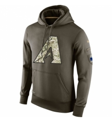 MLB Men Arizona Diamondbacks Nike Olive Salute To Service KO Performance Hoodie MLB Men Arizona Diamondbacks Nike Olive Salute To Service KO Performance Hoodie