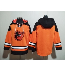 Men Baltimore Orioles Blank Orange Ageless Must Have Lace Up Pullover Hoodie Men Baltimore Orioles Blank Orange Ageless Must Have Lace Up Pullover Hoodie