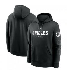 Mens Nike Black Baltimore Orioles Fashion Club Pullover Hoodie Mens Nike Black Baltimore Orioles Fashion Club Pullover Hoodie