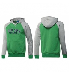 MLB Men Nike Boston Red Sox Pullover Hoodie GreenGrey MLB Men Nike Boston Red Sox Pullover Hoodie GreenGrey