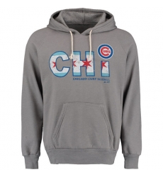 Men Chicago Cubs Gray Men Pullover Hoodie Men Chicago Cubs Gray Men Pullover Hoodie