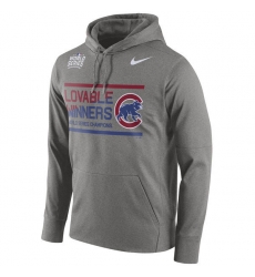 Men Chicago Cubs Grey 2016 World Series Champions Men Hoodie2 Men Chicago Cubs Grey 2016 World Series Champions Men Hoodie2