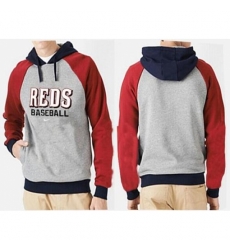 MLB Men Nike Cincinnati Reds Pullover Hoodie GreyRed MLB Men Nike Cincinnati Reds Pullover Hoodie GreyRed