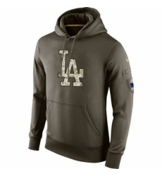MLB Men Los Angeles Dodgers Nike Olive Salute To Service KO Performance Hoodie MLB Men Los Angeles Dodgers Nike Olive Salute To Service KO Performance Hoodie